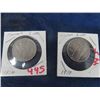 Image 1 : 2- 1970 Italiana L100 Coins