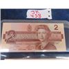 Image 3 : 2- 1986 $2 Bank of Canada Bills