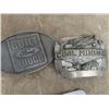 Image 2 : Coal Mining Belt Buckle Pewter & Ford Belt Buckle Pewter