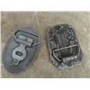 Image 3 : Coal Mining Belt Buckle Pewter & Ford Belt Buckle Pewter
