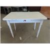 Image 1 : Enamel Top Country Table 29" x 40" x 25"