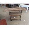 Image 1 : 3 Tiered Stand on Casters 33" x 46" x 16"