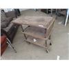 Image 2 : 3 Tiered Stand on Casters 33" x 46" x 16"