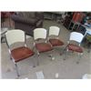 Image 1 : 4 Retro Chrome Chairs