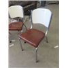 Image 2 : 4 Retro Chrome Chairs