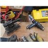 Image 4 : 6 Power Tools; 2 Drills, Sander, Heat Gun, Jig Saw