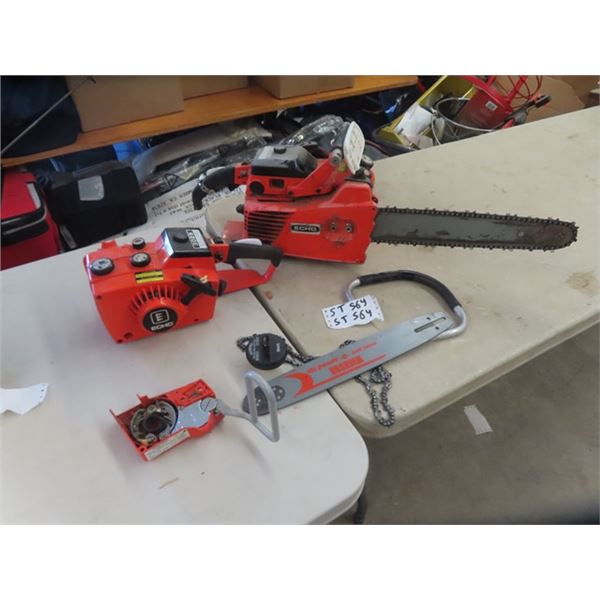 2 Echo Chain Saws ; 1) 660 EUL , 1) NOT Assembled