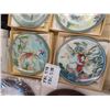 Image 3 : 4 Oriental Collector Plates with Boxes + Certificate , 4 Picture Frames, 4 Stands
