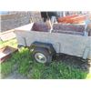 Image 3 : 8' Bumper Hitch Utility Trailer with Stake Sides - NO TOD