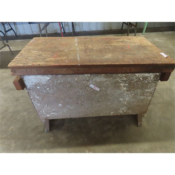 Wooden Shop Chest 27 x 44  x 24 