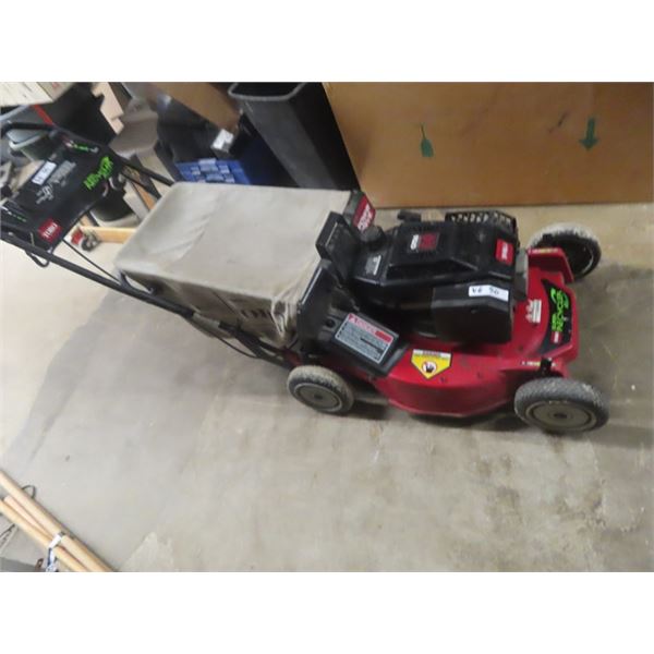 Toro 6HP Push Mower with Bagger - Working Order- Blades Slow to Engage - Needs Adjustment or Repair