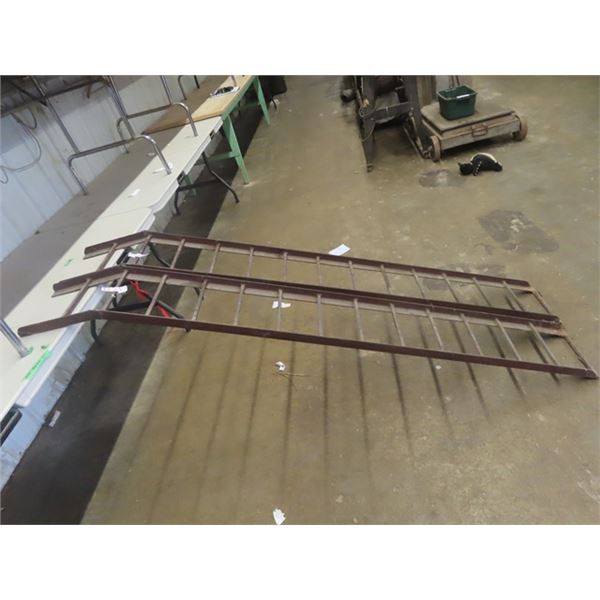 Set of 7' Steel Loading Ramps