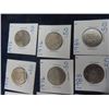 Image 2 : 20 Canadian 50 Cent Coins - 1969 - 1985 - Last Picture shows the Years