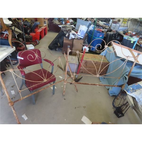 Wrought Iron Head & Foot Board