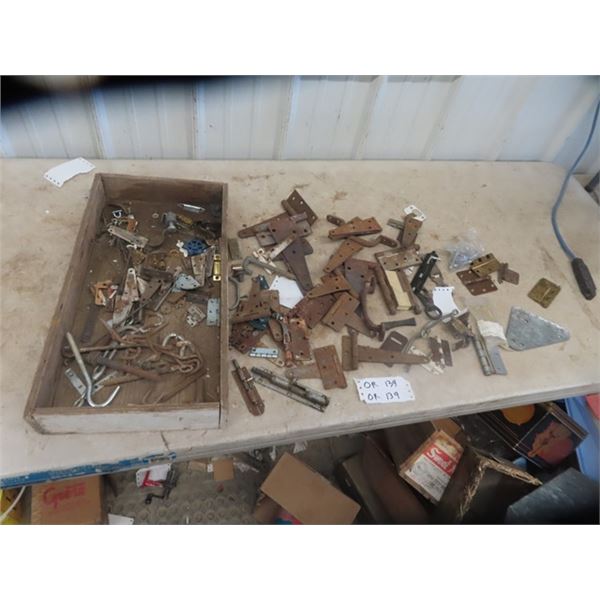 Hinges, Latches, Dead Bolts, Pull Handles