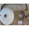 Image 5 : Porcelain Service Station Light- 16" at Base, Clamp On Lamp, Saw