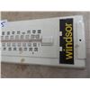 Image 3 : Windsor Advertisement Metal Thermometer 4.5" x 14"