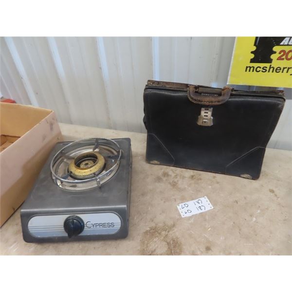 Cypress Element & Leather Brief Case