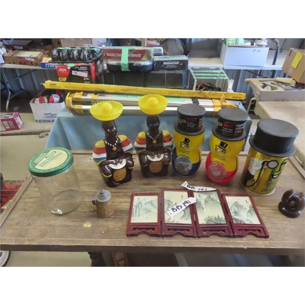 Planter's Jars, Oriental Display, plus more