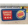 Image 1 : Burger King Fiberglass Sign