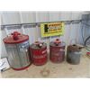 Image 1 : 4 Gas Cans