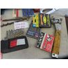 Image 3 : Drill Bits, Staples + Stapler , Tool Box