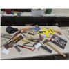 Image 1 : Tape Measure, Saws, Claw Hammer, Level, Nail Puller plus more