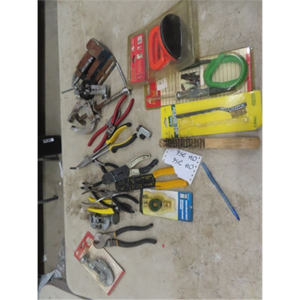 Wire Cutter/Stripper, Vice, Flaring Tool, Puller, Circuit Tester, Pipe Cutter