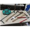 Image 1 : Axe, Pipe Wrench, Bead Breaker, Hose, Pruner, Weeder