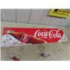 Image 1 : Plexi-Glass Coca-Cola Sign 13" X 48"