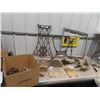 Image 1 : Old Cast Singer Sewing Machine Base, Stove Door, Register Cover plus more