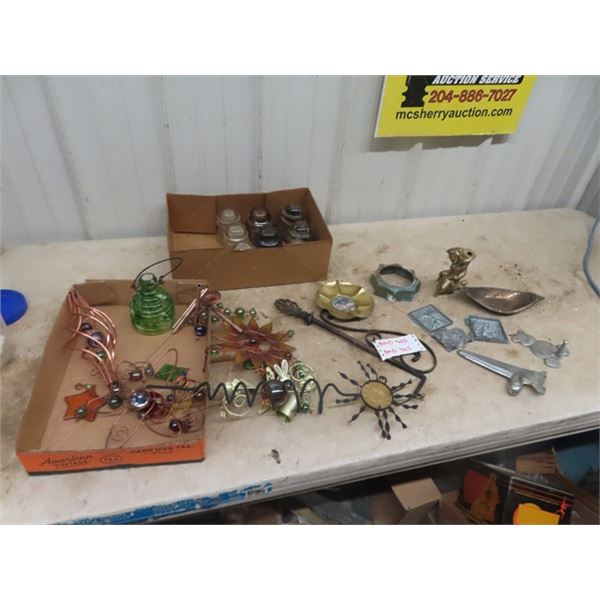 Insulators, Yard Decor, Wasp Trap, Metal Baking Molds