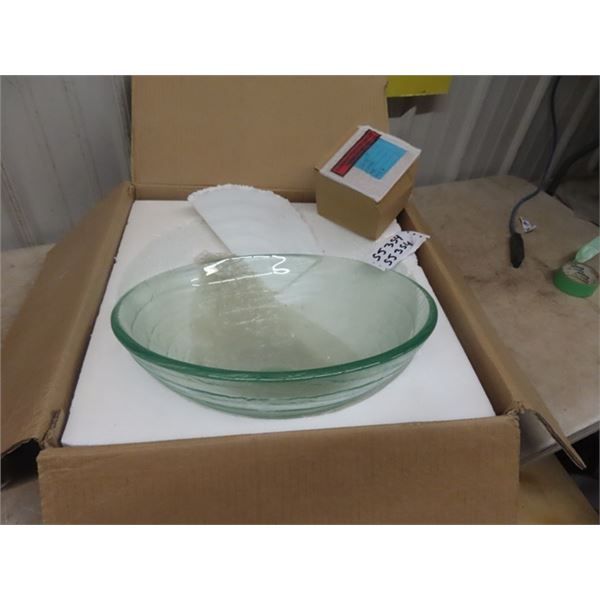 New Glass Vanity Sink