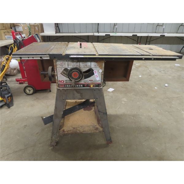 Craftsman 10" Table Saw