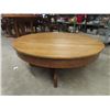 Image 3 : Oak 1/4 Cut Coffee Table 42"