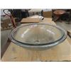 Image 1 : New Glass Vanity Sink 19" x 16" x 5"