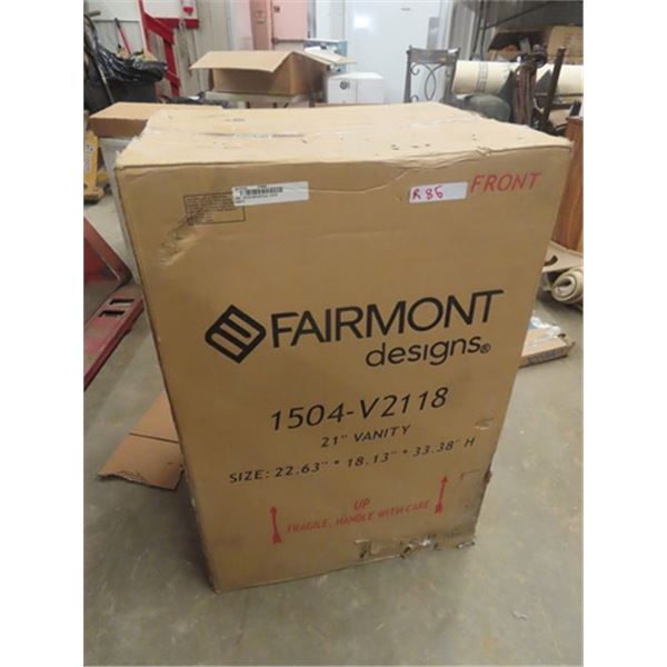 New Fairmont Vanity 21" Cabinet