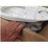 Image 3 : New White Christa 17" 4.8L Toilet Bowl