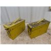 Image 2 : 4 Metal Military Ammo Cases