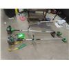 Image 1 : 2 Green Machine Weed Eaters- 1 with Tiller Attachment