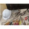 Image 4 : Tools; Screwdrivers, 1/4 + 3/8 Sockets, Hard Hat, Tester, Power Jig Saw plus more