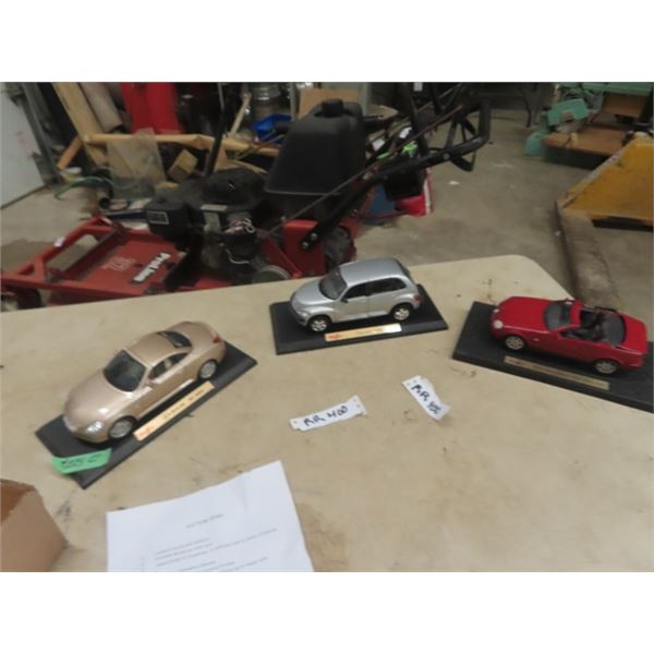 3 Die Cast Cars
