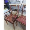 Image 4 : 6 Walnut Dining Room Chairs - 1 is Captain