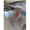 Image 1 : Folding Wooden Framed Yard Chair with Canopy