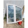 Image 2 : Bay Window 93" x 59" Triple Pane PVC 6.5" Jam