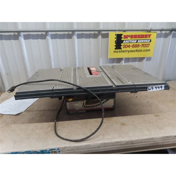 Craftsman 8" Table Saw