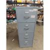 Image 1 : 4 Drawer Metal Filing Cabinet 52" x 18" X 25"