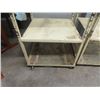 Image 3 : 2 Metal Shop Stands on Casters 22" X 22" x20" plus 16" to Top of Handles