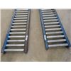 Image 2 : 2 Roller Conveyors 10' Long 12" Wide Roller