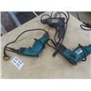 Image 2 : 7 Tools 3 Power Drills, 4 Cordelss Drills & Saw - NO Charger
